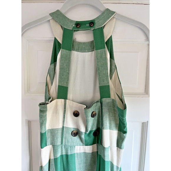 Anthropologie Maeve Greta Gingham Midi Dress - Picture 9 of 13